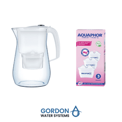 קנקן סינון מים Onyx ו4 סננים AQUAPHOR מותג עולמי!