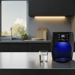 בר מים אינפיניטי שחור Moon